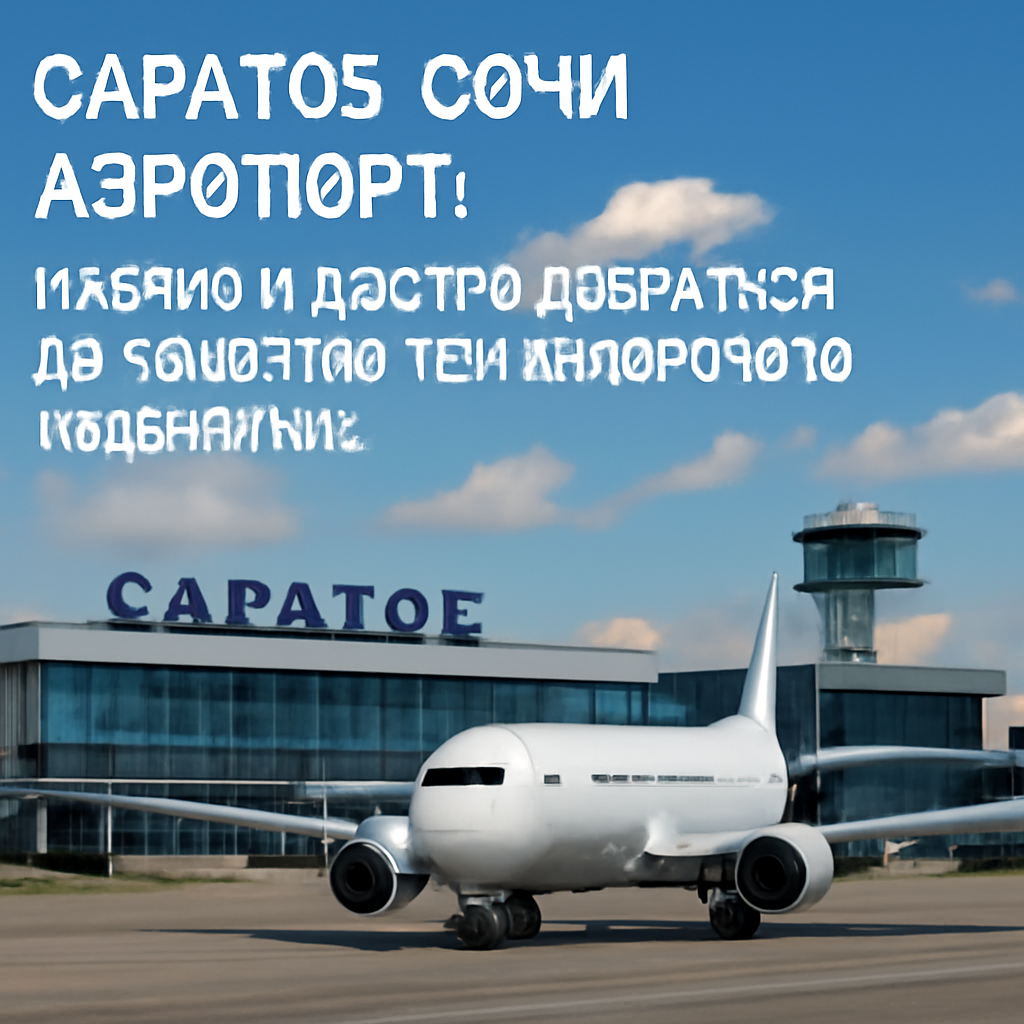 Саратов-Сочи аэропорт: удобно и быстро добраться до курортов Черноморского побережья