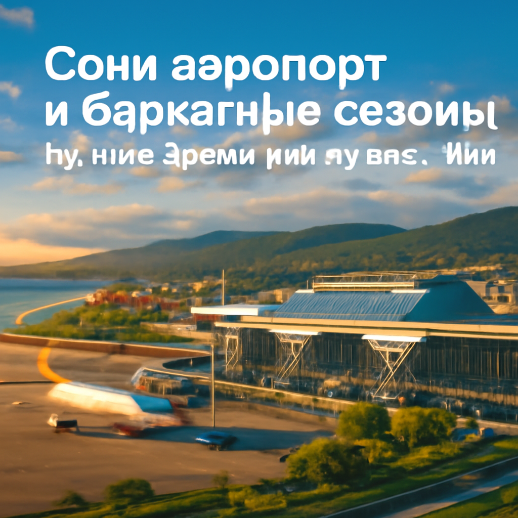 Сочи аэропорт и бархатные сезоны: лучшее время для путешествий