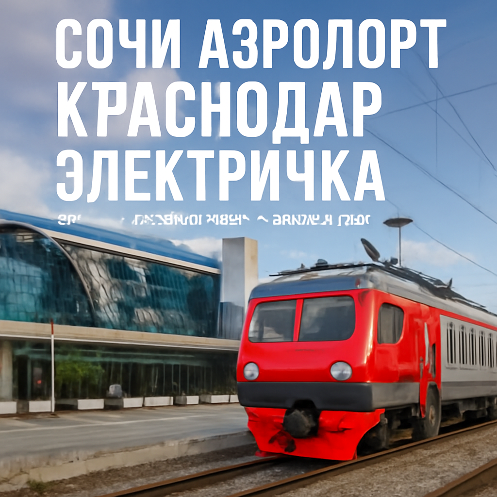 Сочи аэропорт краснодар электричка - подробная информация