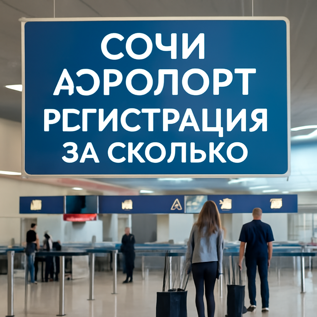 Сочи аэропорт регистрация за сколько - подробная информация
