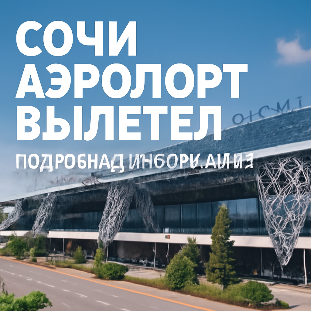 Сочи аэропорт вылетел - подробная информация