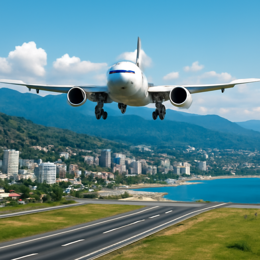 Сочи куда прилетает самолет — путеводитель для туристов