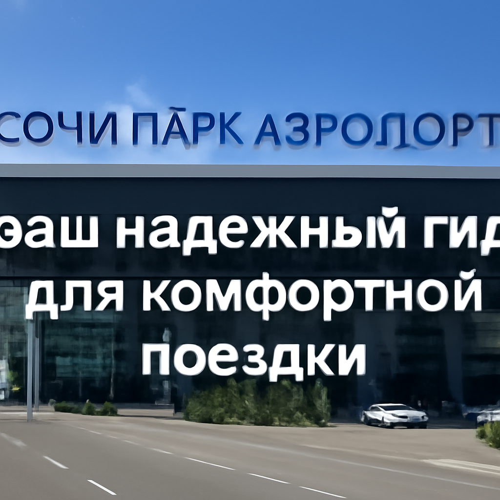 "Сочи Парк Аэропорт: ваш надежный гид для комфортной поездки"