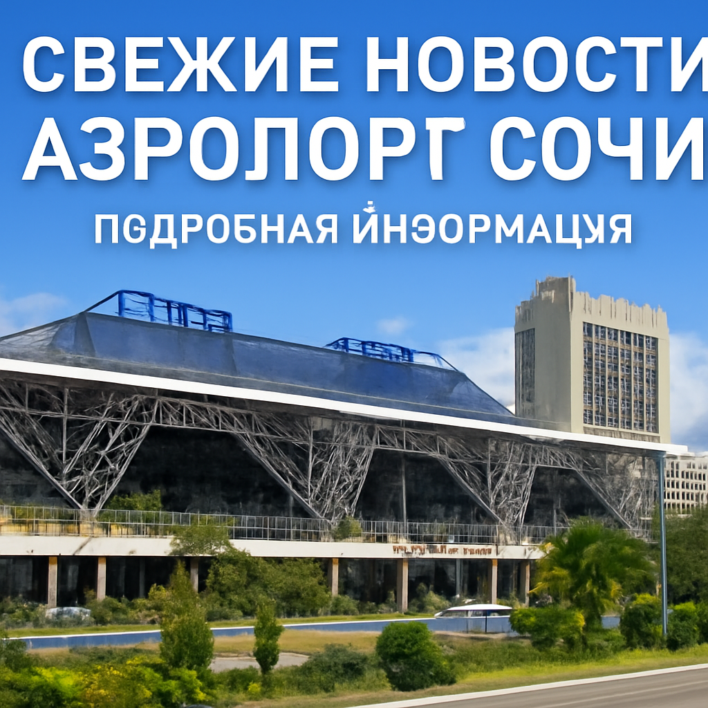 Свежие новости аэропорт сочи - подробная информация