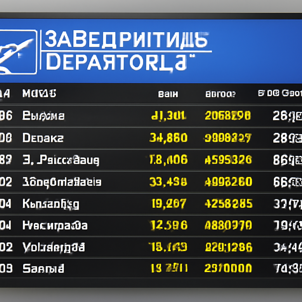 Табло прибытия аэропорт сочи - подробная информация