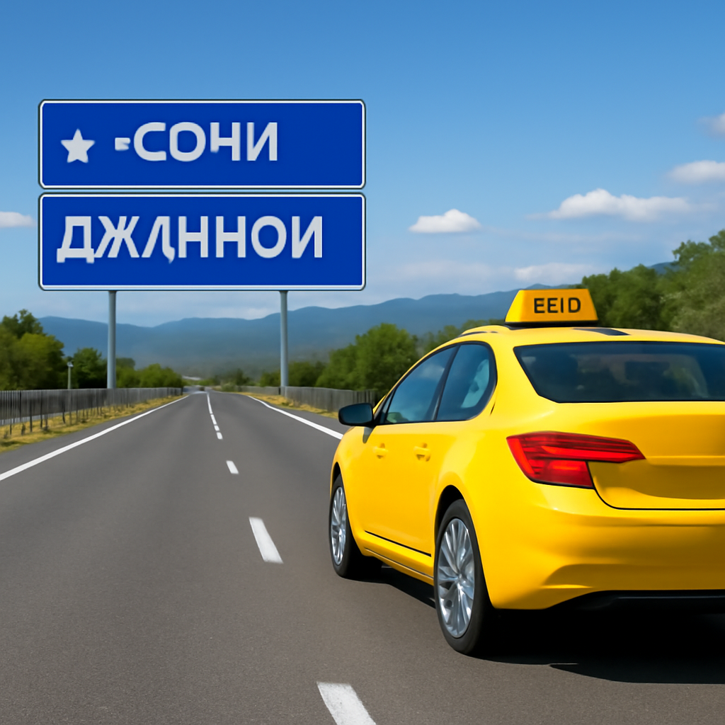 Такси Сочи — Джанкой: цена, маршрут и выгодные условия 2026 года Такси Сочи — Джанкой: цена, маршрут и выгодные условия 2026 года