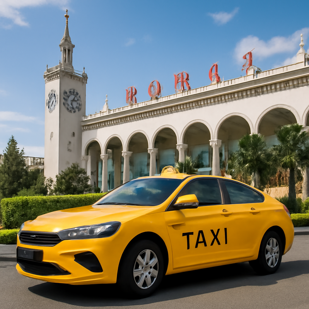 Такси железнодорожный вокзал Сочи: выгодный трансфер с фиксированной ценой и комфортом