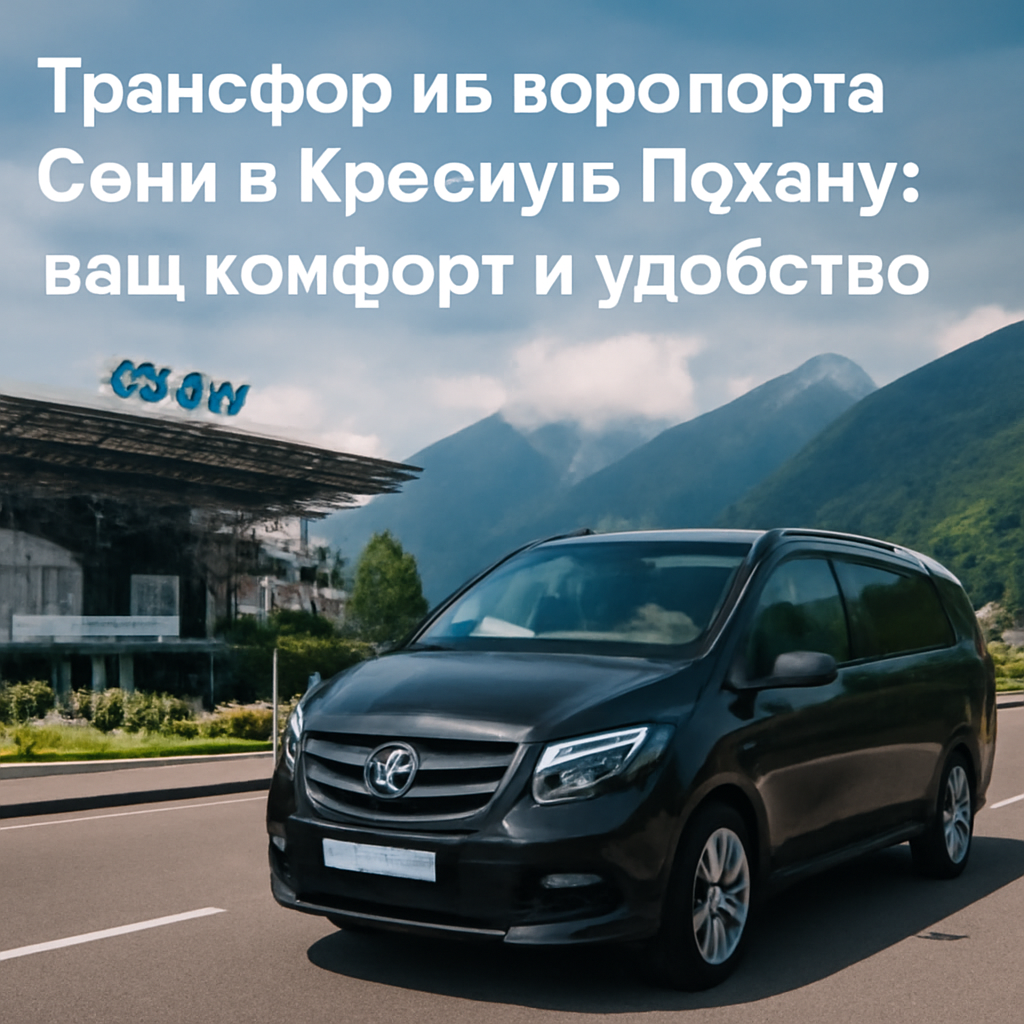 Трансфер из аэропорта Сочи в Красную Поляну: ваш комфорт и удобство