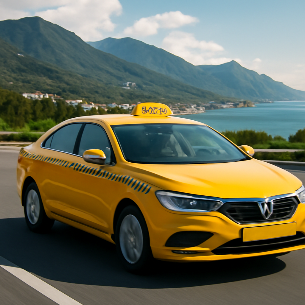 Цвет такси Сочи: выбор оптимального сервиса для комфортного междугороднего трансфера