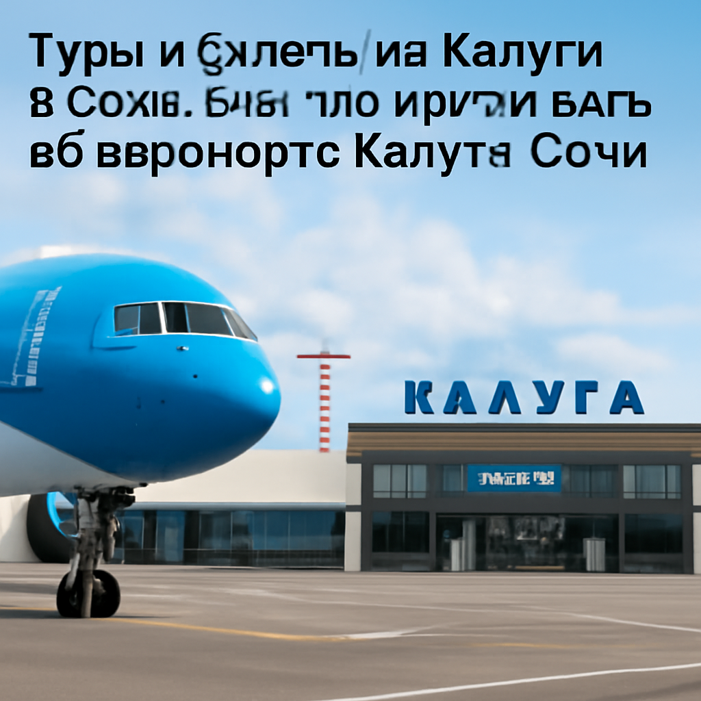 Туры и билеты из Калуги в Сочи: все, что нужно знать об аэропорте Калуга-Сочи