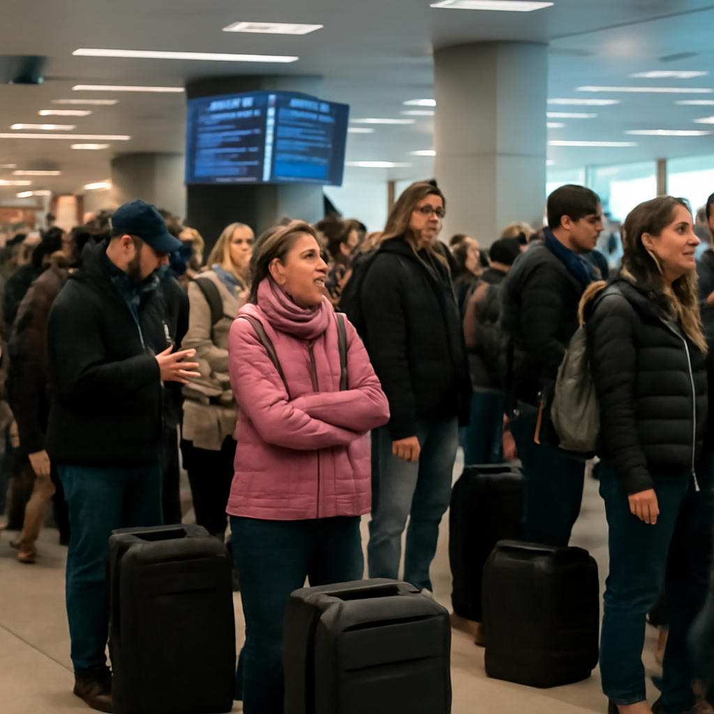 Ульяновцы застряли в аэропорту Сочи из-за позднего прибытия самолетов