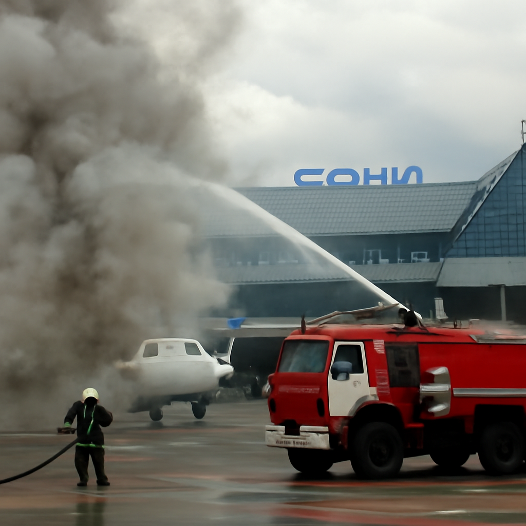 В аэропорту Сочи "тушили пожар" — что произошло и как это повлияло на пассажиров