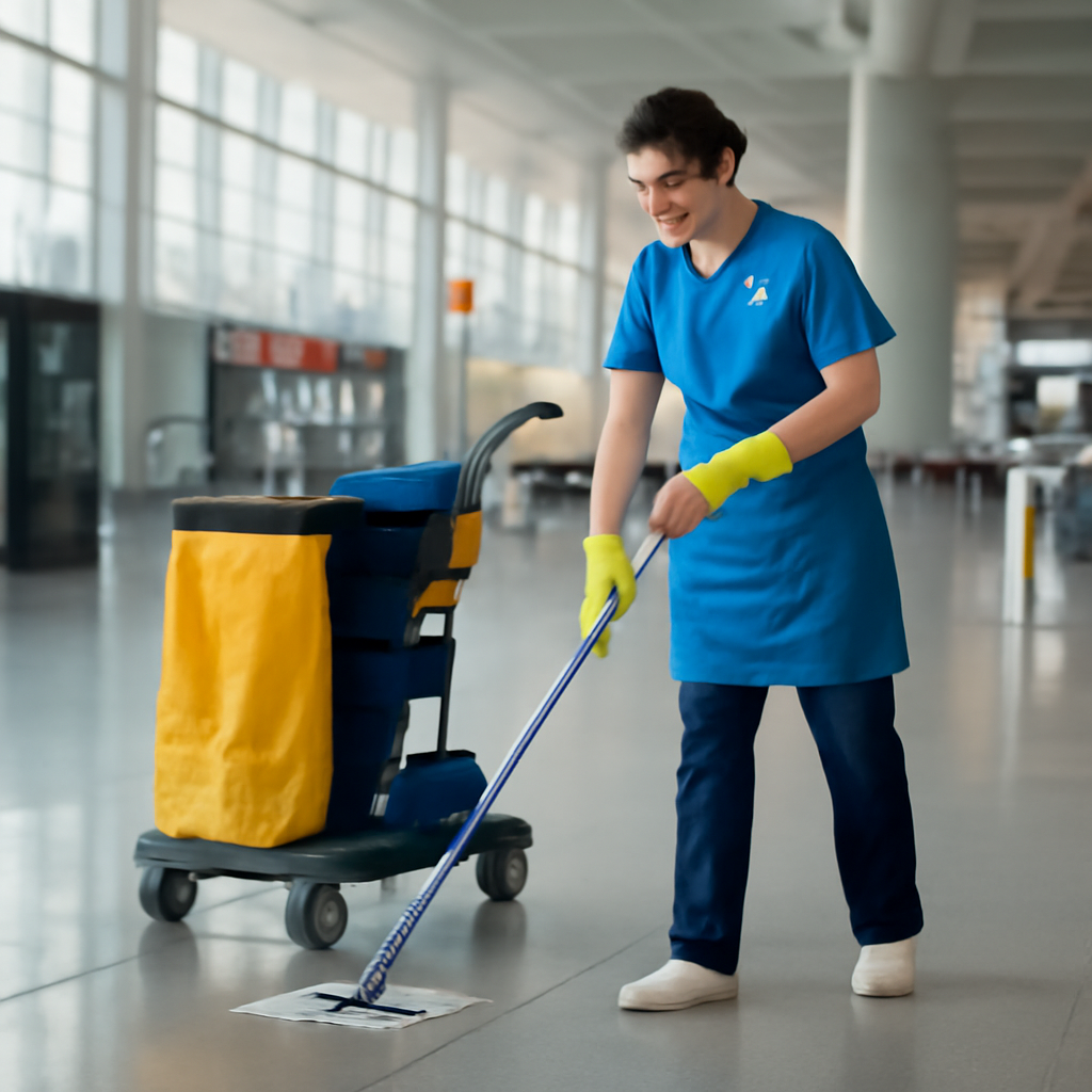 Вакансия уборщица аэропорт Адлер