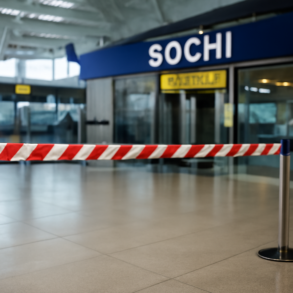 Временные ограничения введены в аэропорту Сочи