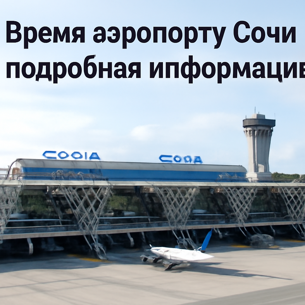 Время аэропорту сочи - подробная информация