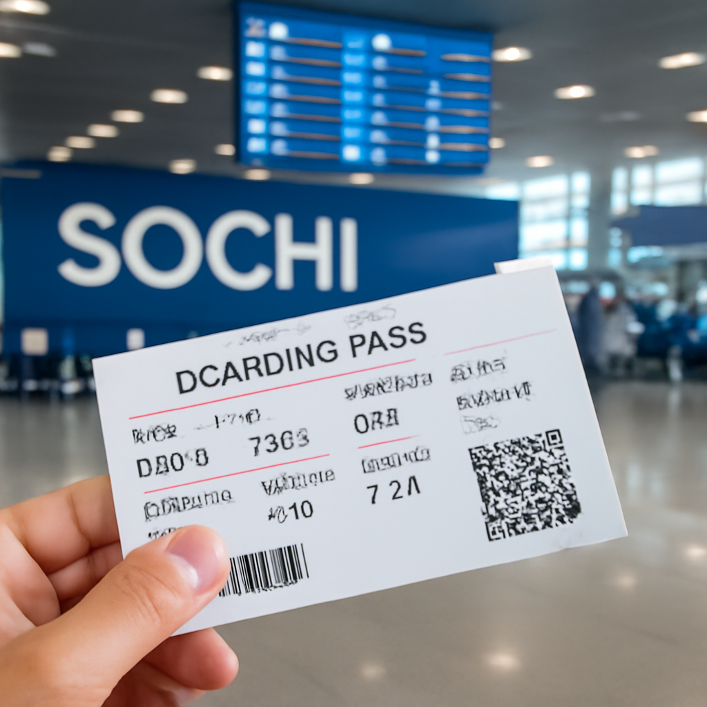 Все, что нужно знать о распечатке посадочного талона в Сочи аэропорт