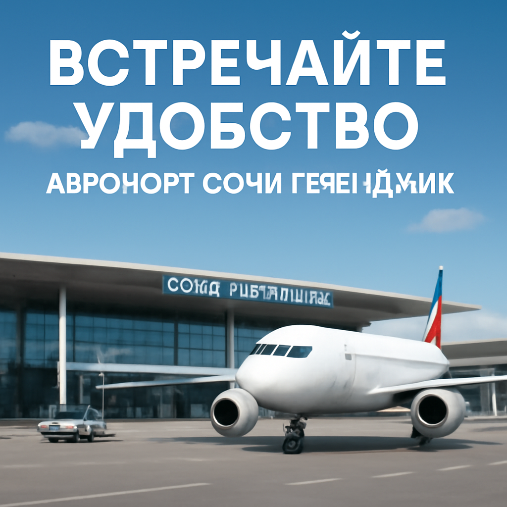 Встречайте удобство — аэропорт Сочи Геленджик