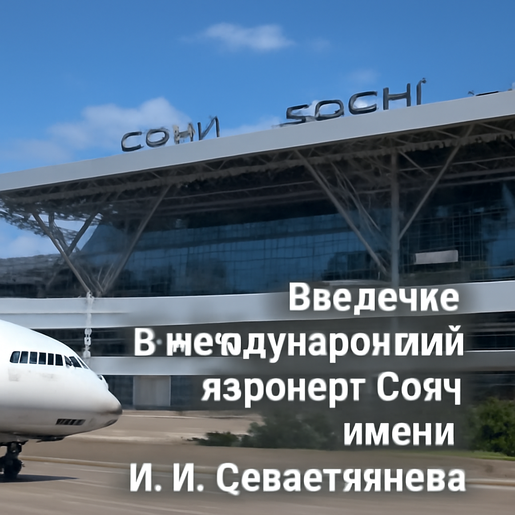 Введение в международный аэропорт Сочи имени В.И. Севастьянова