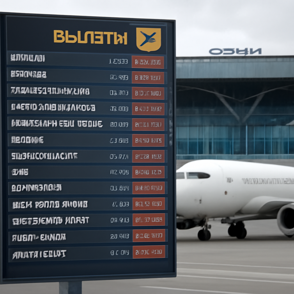 Вылет 12 рейсов приостановлен в аэропорту Сочи Вылет 12 рейсов приостановлен в аэропорту Сочи