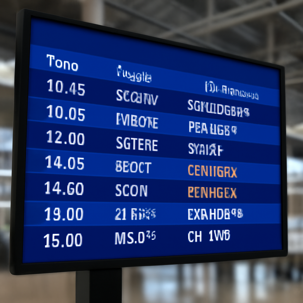 Задержки рейсов в аэропортах Краснодара и Сочи: онлайн-табло, актуальное расписание